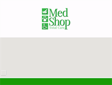 Tablet Screenshot of medshoptotalcare.com